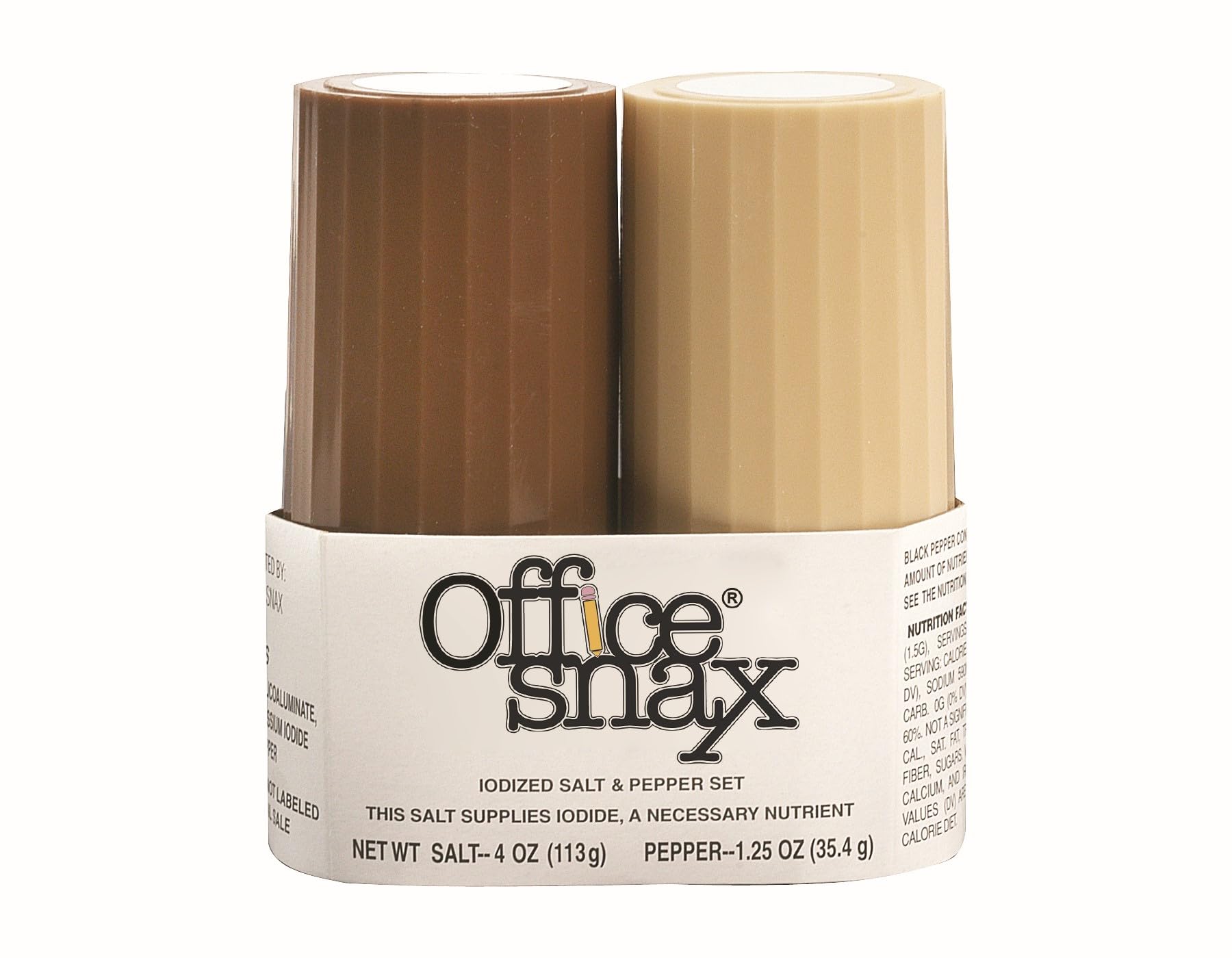 Amazon.com: Office Snax OFX00057 Salt and Pepper Shaker Set